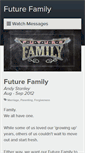 Mobile Screenshot of futurefamily.org